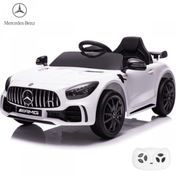 Mercedes GT-R AMG Elettrica per Bambini 12V - Bianco