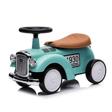 Auto a pedali classica del 1930 per bambini - Verde