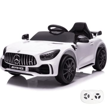 Mercedes GT-R AMG Elettrica per Bambini 12V - Bianco