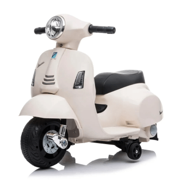 Mini Vespa Scooter Elettrico per Bambini Bianco