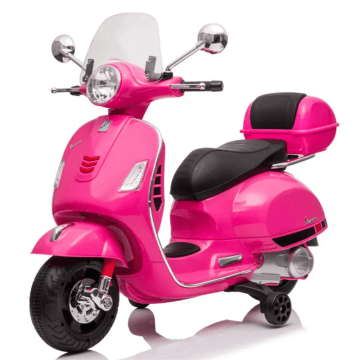 Piaggio Vespa GT con box di stoccaggio rosa