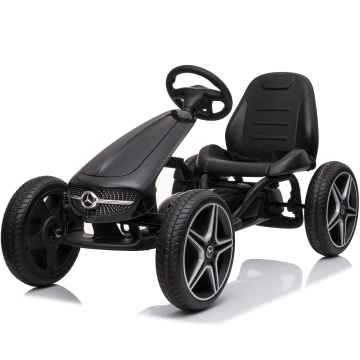 Go-kart Mercedes nero