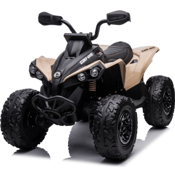 Quad Elettrico Can-Am Renegade per Bambini 4x4 12V - Cachi