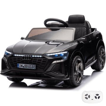 Macchina Elettrica per Bambini Audi SQ8 e-Tron 12V - Nero