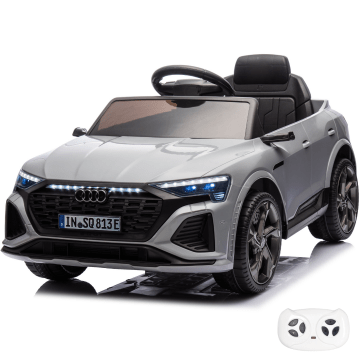 Macchina Elettrica per Bambini Audi SQ8 e-Tron 12V - Grigio