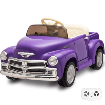 Chevrolet 3100 Elettrica per Bambini 12V - Viola