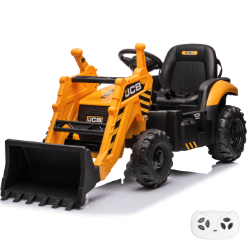 Dumper JCB Elettrica per Bambini 12V - Giallo