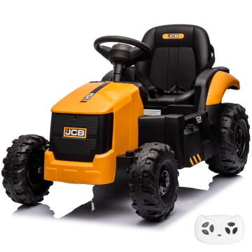 Trattore JCB Elettrica per Bambini 12V - Giallo