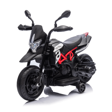 Moto Elettrica per Bambini Aprilia Dorsoduro 900 Mini 6V - Nero